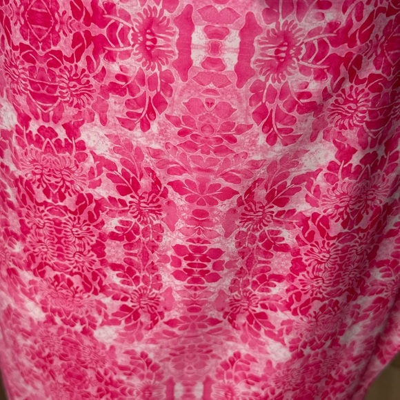 RipSkirt Hawaii Pink and White Midi Skirt Size Medium - Picture 2 of 7